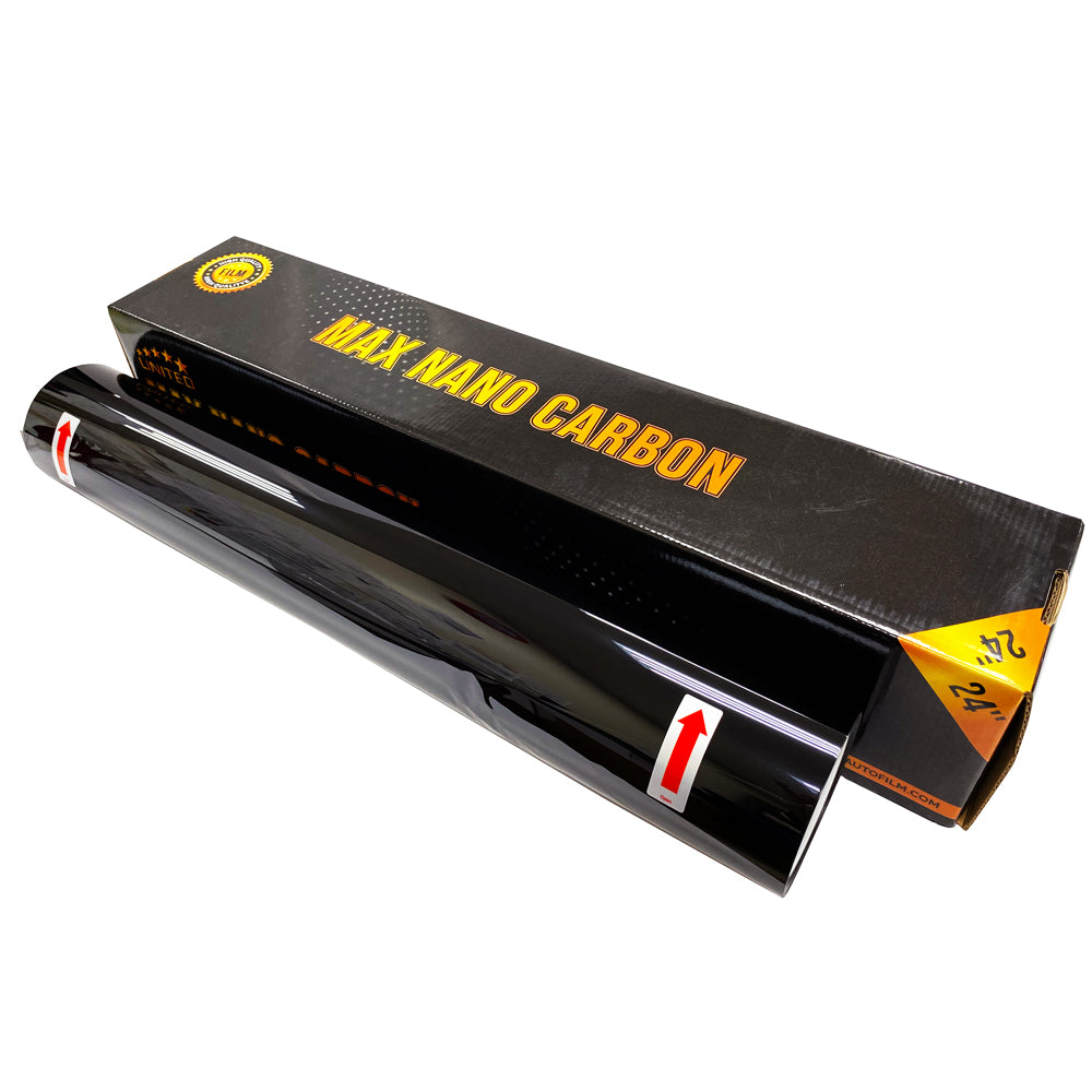 United - Max Nano 2PLY Carbon Window Film Heat Rejection (IRR) Up to 75%