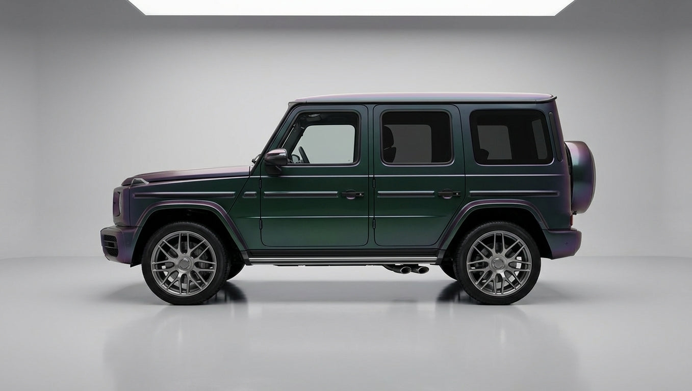 color-ppf-chameleon-grass-green-red side