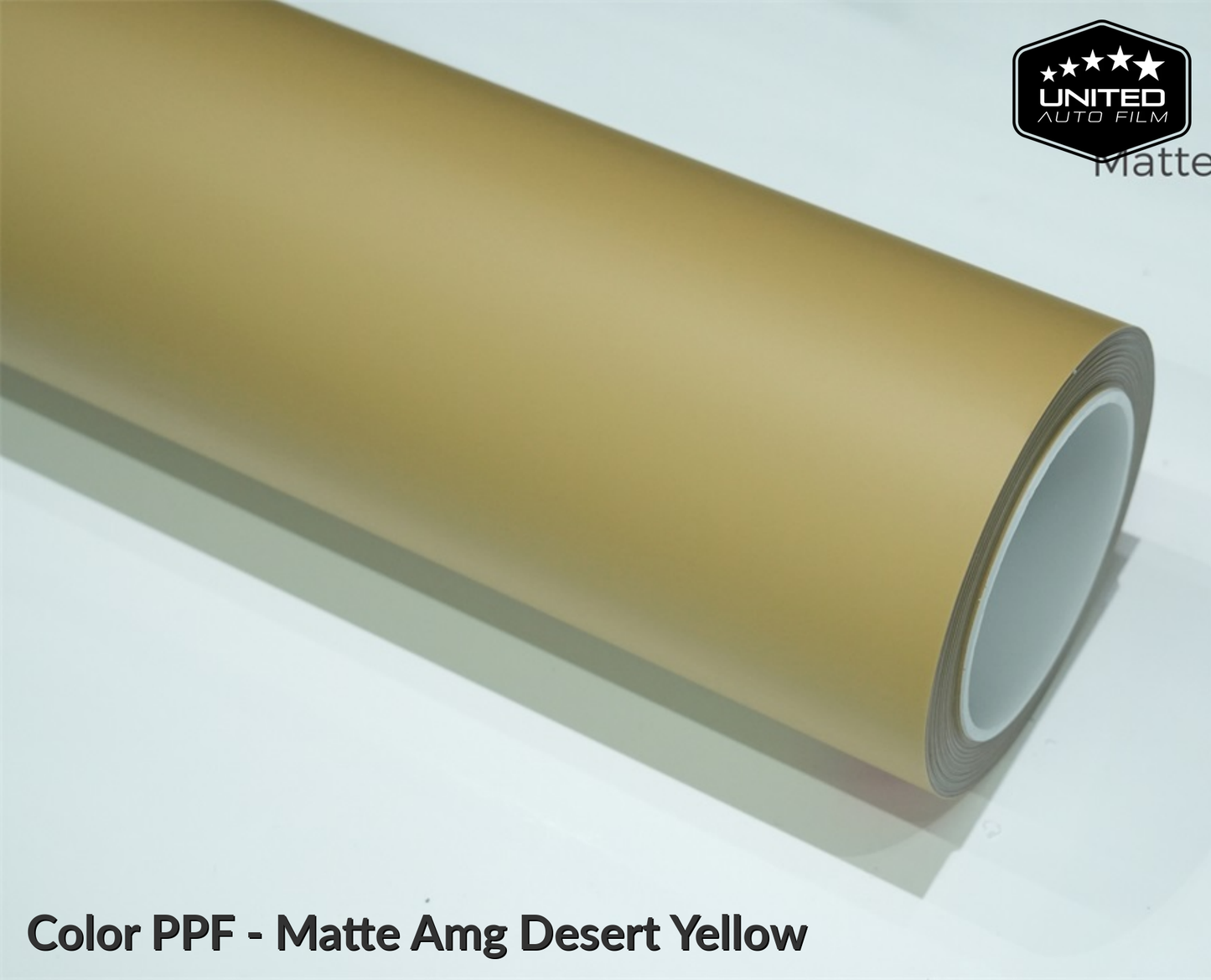 United Auto Film Color PPF - Matte AMG Desert Yellow