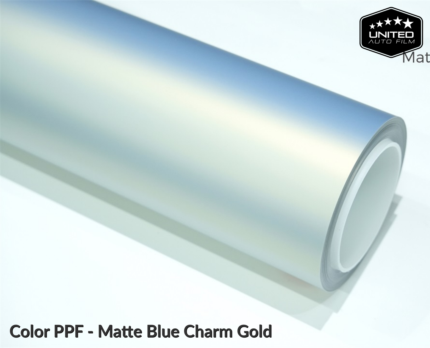United Auto Film Color PPF - Matte Blue Charm Gold