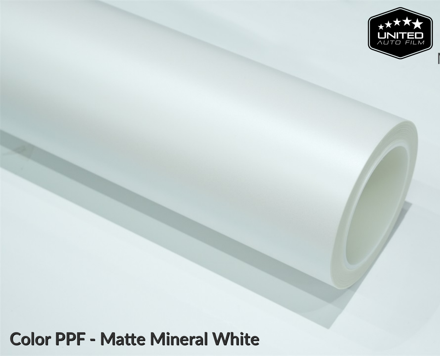 United Auto Film Color PPF - Matte Mineral White