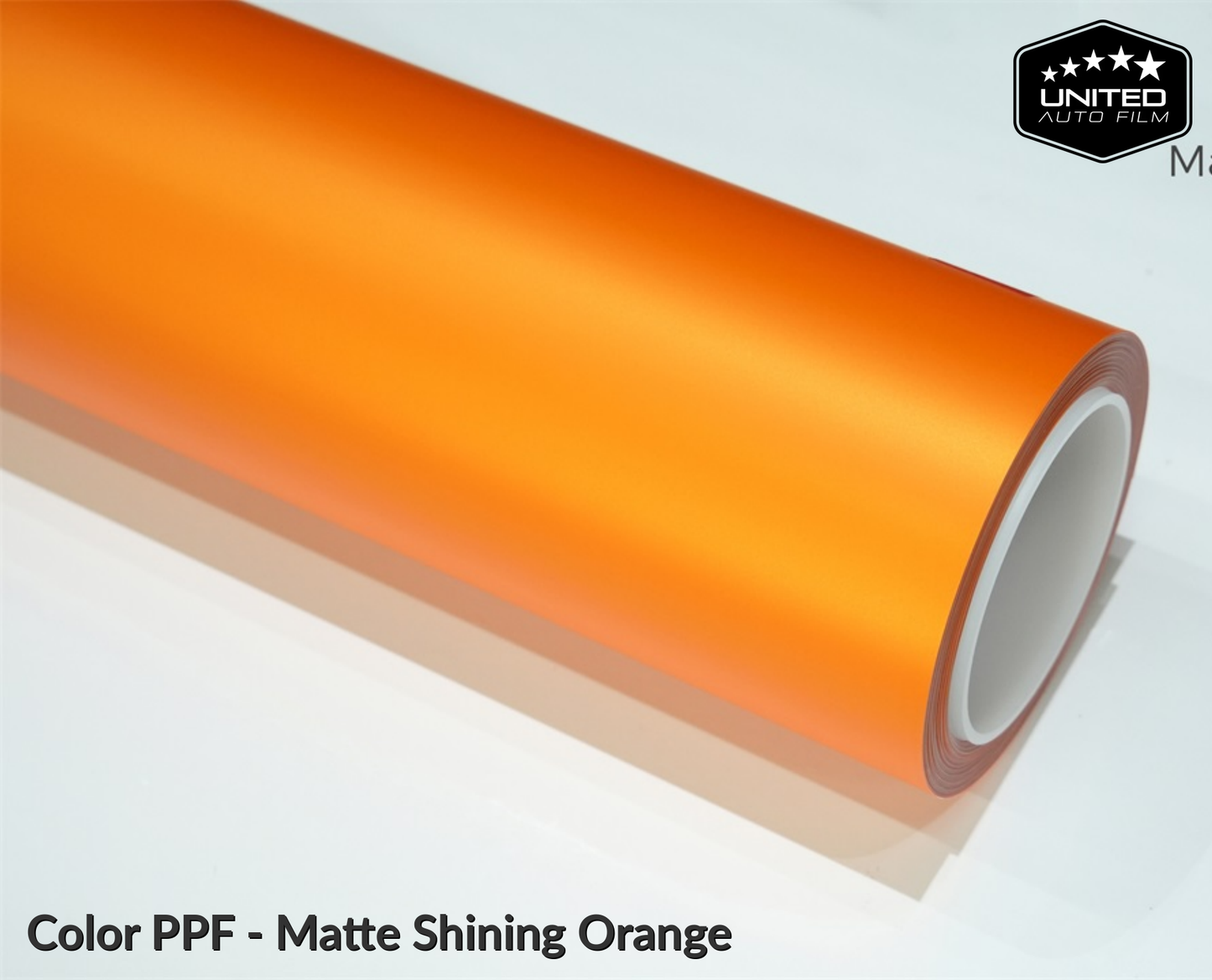 United Auto Film Color PPF - Matte Shining Orange