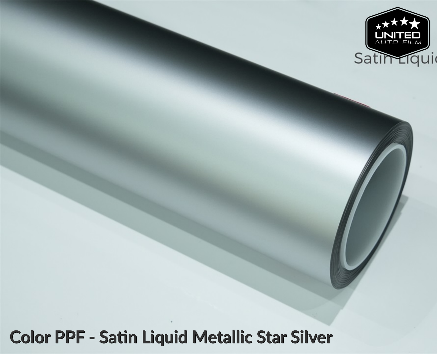 United Auto Film Color PPF - Satin Liquid Metallic Star Silver
