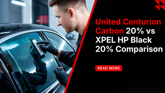 United Centurion Carbon vs XPEL HP Black