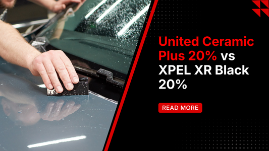 United Ceramic Plus 20% vs XPEL XR Black 20%