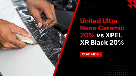 United Ultra Nano Ceramic 20% vs XPEL XR Black 20%