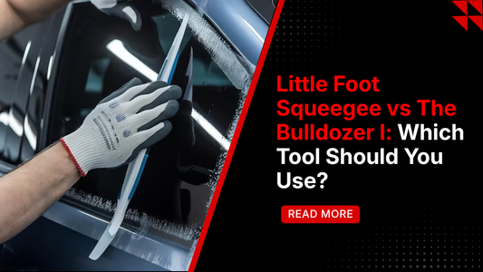 Little Foot Squeegee vs The Bulldozer I: Which Tool Should You Use?