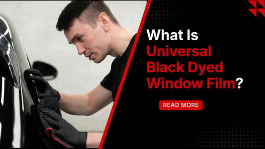 Universal Black Dyed Window Film
