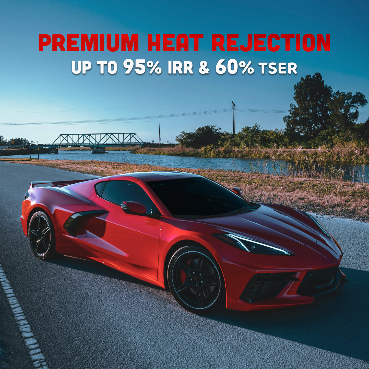 CERAMIC PRO 2-Ply Window Tint Film | 2 mil | 90-97% IR Rejection