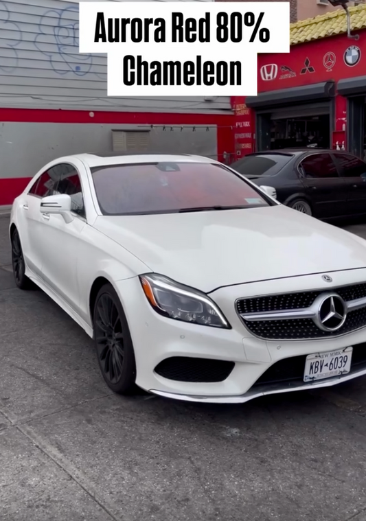 Chameleon Ceramic Window Film - Aurora Red 80%