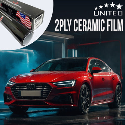 FREE SAMPLE - CERAMIC PLUS 2-Ply Window Tint Film | 2 mil | 90-97% IR Rejection