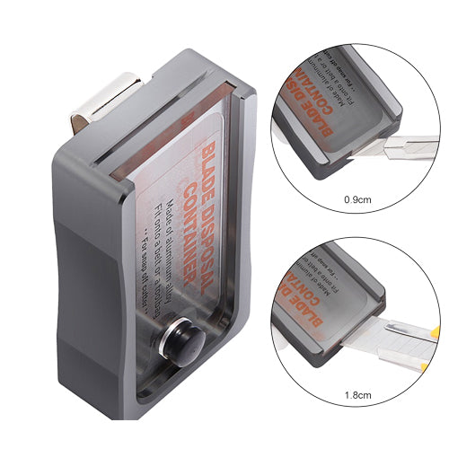 Blade Disposal Container (Aluminum Alloy)
