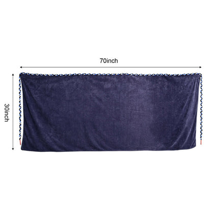70inch x 30inch Dash Cover With Soak Rope