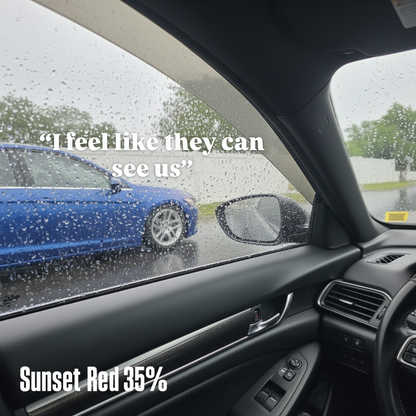 Chameleon Ceramic Window Film - Sunset Red 35%
