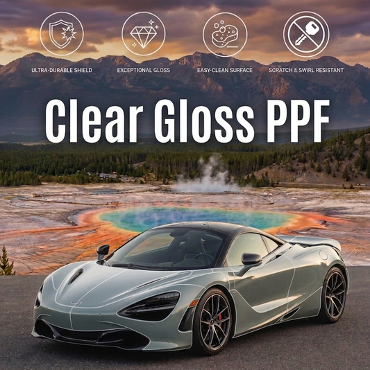 Paint Protection Film (PPF) - Clear Gloss Finish