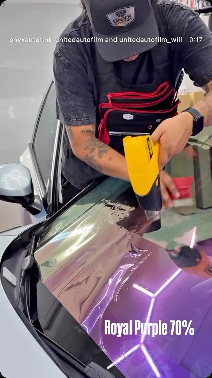 Chameleon Ceramic Window Film - Royal Purple 70%