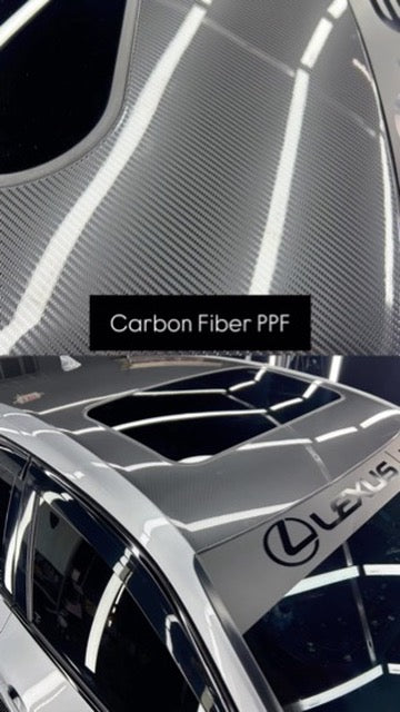 Color Paint Protection Film (PPF) 60" - 6D Carbon Fiber