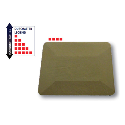 4" Gold Hard Card
