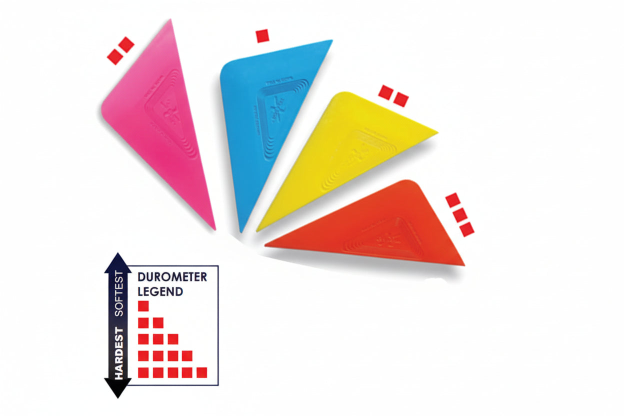 Tri-Edge X Pink, Blue, Yellow, Orange