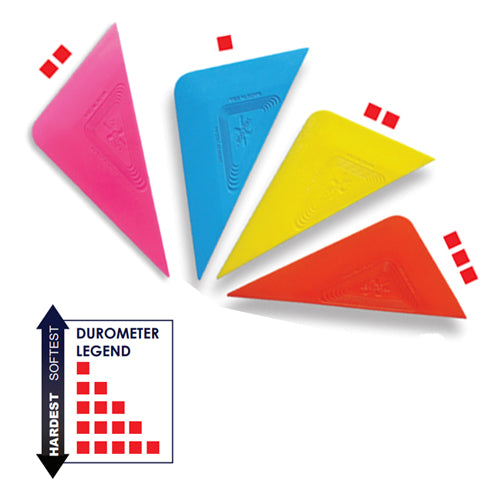 Tri-Edge X Pink, Blue, Yellow, Orange