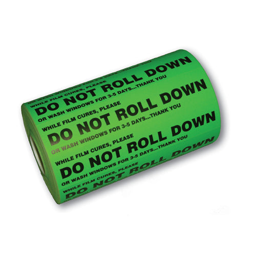 Do Not Roll Down Sticker (1000 Sticker)