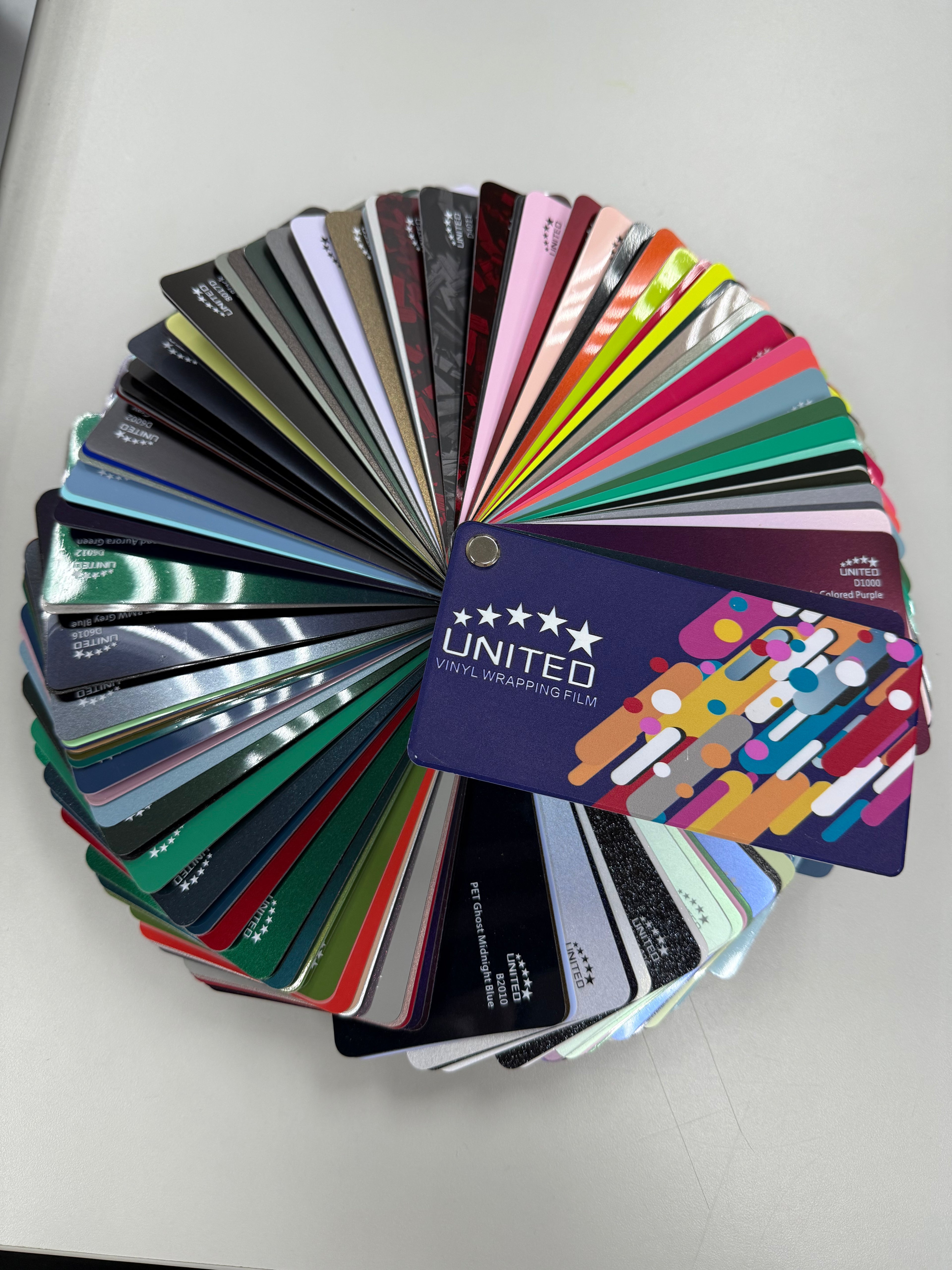Vinyl Wrap Swatch Book