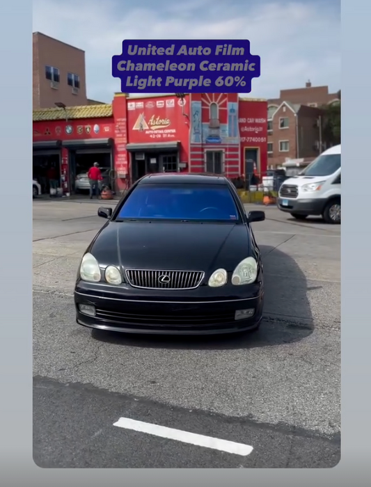 Chameleon Ceramic Window Film - Light Purple 60%