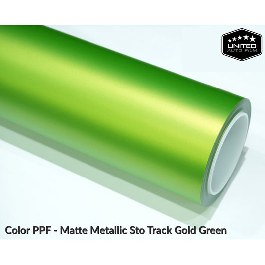 Color PPF - Matte Metallic STO Track Gold Green