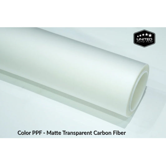 Color PPF - Matte Transparent Carbon Fiber