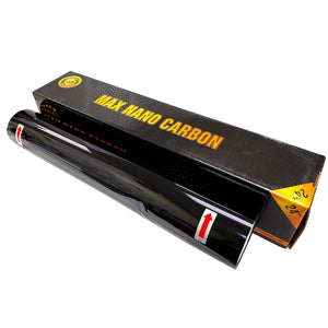 MAX NANO Carbon 2PLY Window Tint Film l 2 mil l 55-60% IR Rejection