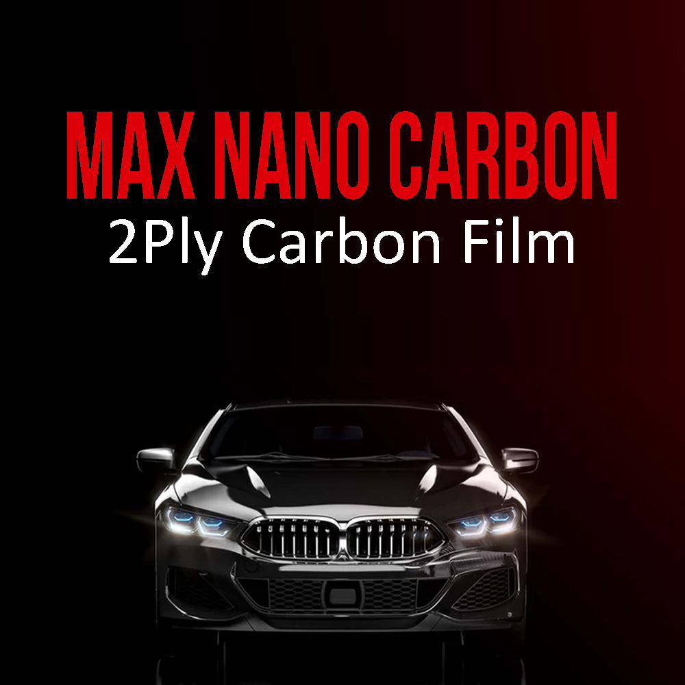 United - Max Nano 2PLY Carbon Window Film Heat Rejection (IRR) Up to 75%