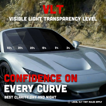 QUANTUM CERAMIC Window Tint | 90% IR Rejection | Super Shrinkage