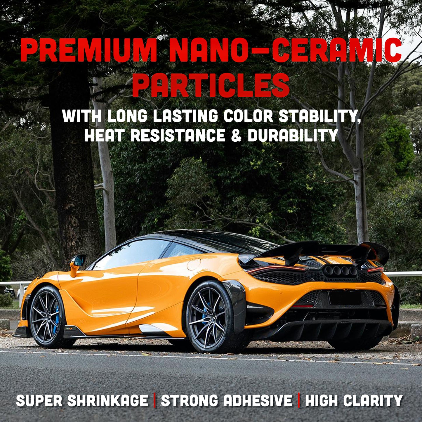 QUANTUM CERAMIC Window Tint | 90% IR Rejection | Super Shrinkage