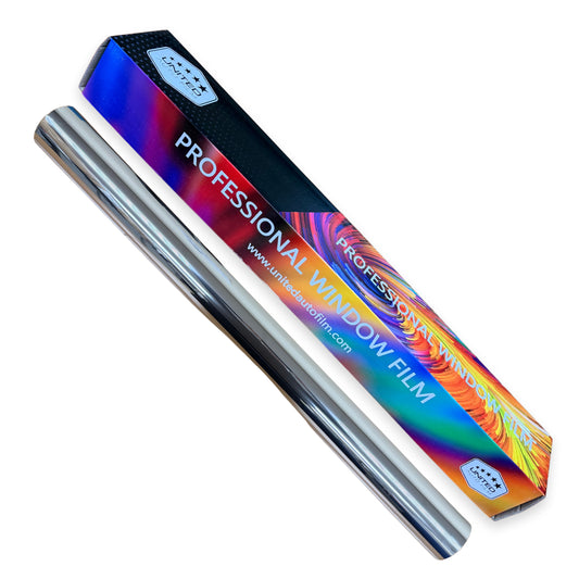 Reflective Mirror Window Film – 2mil – Dual Reflective & One-Way