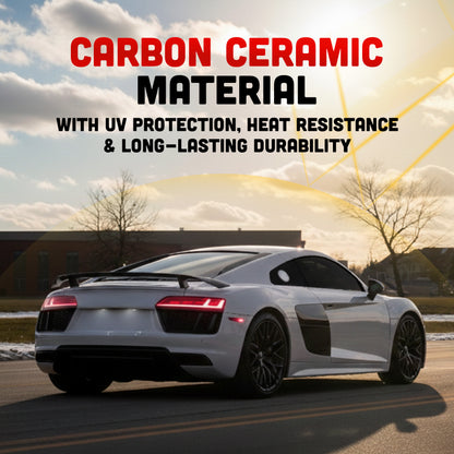 MAX NANO Carbon 2PLY Window Tint Film | 2 mil | 35-75% IR Rejection (Wide Spectrum)