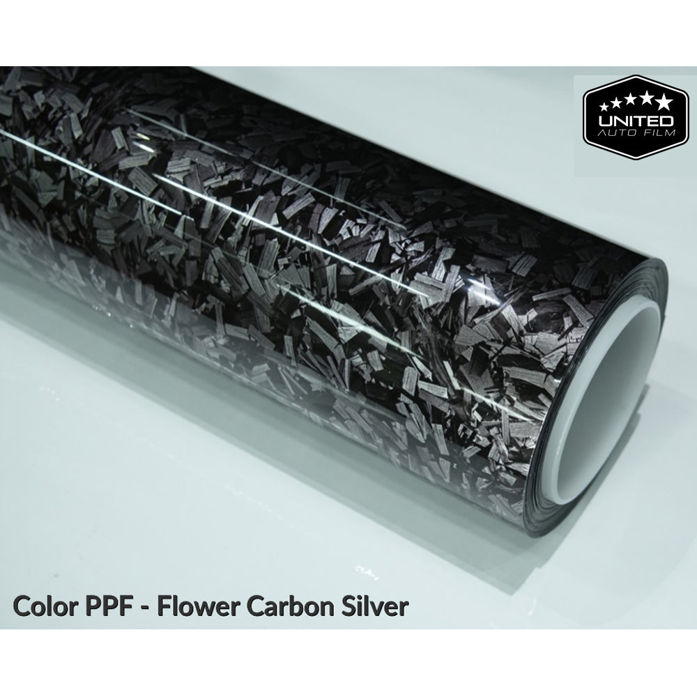 Color PPF - Flower Carbon Silver