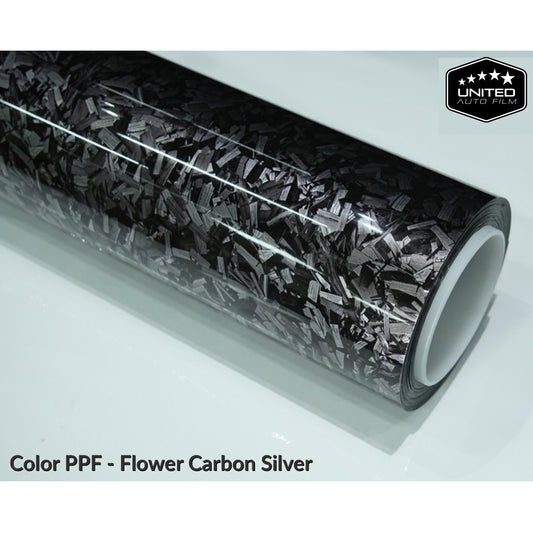 Color PPF - Flower Carbon Silver