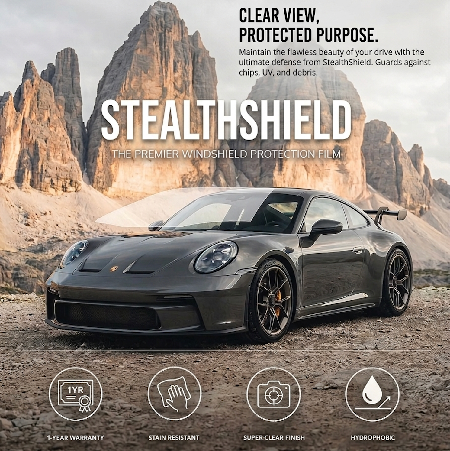 PPF / WINDSHIELD PROTECTION FILM – United Auto Film