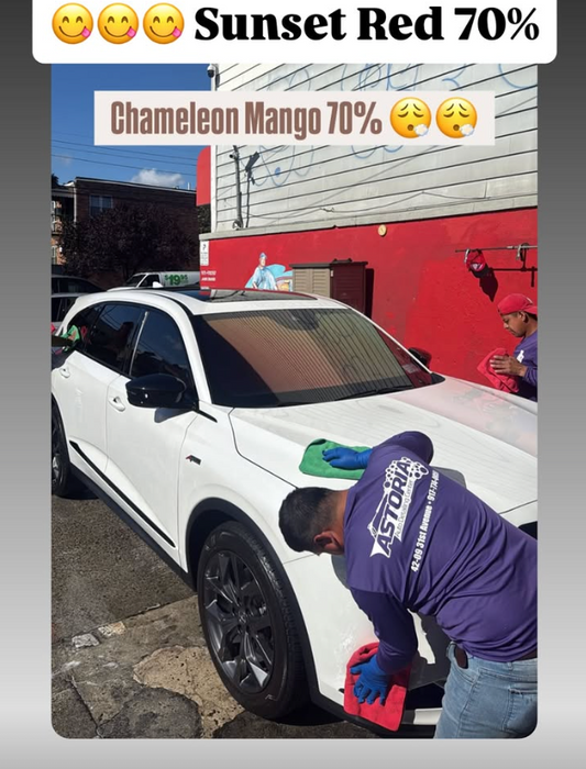 Chameleon Ceramic Window Film - Sunset Red 70%