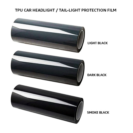 TPU Headlights / Tail-lights Protection Film 20"