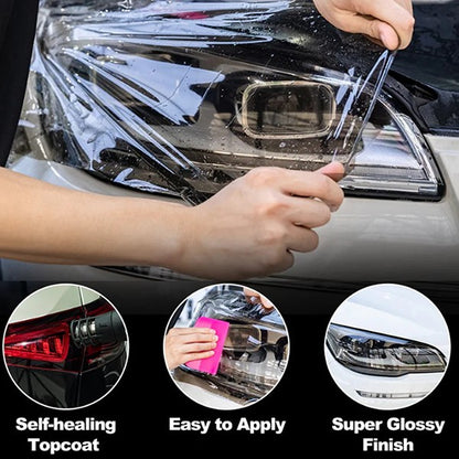 TPU Headlights / Tail-lights Protection Film 20"