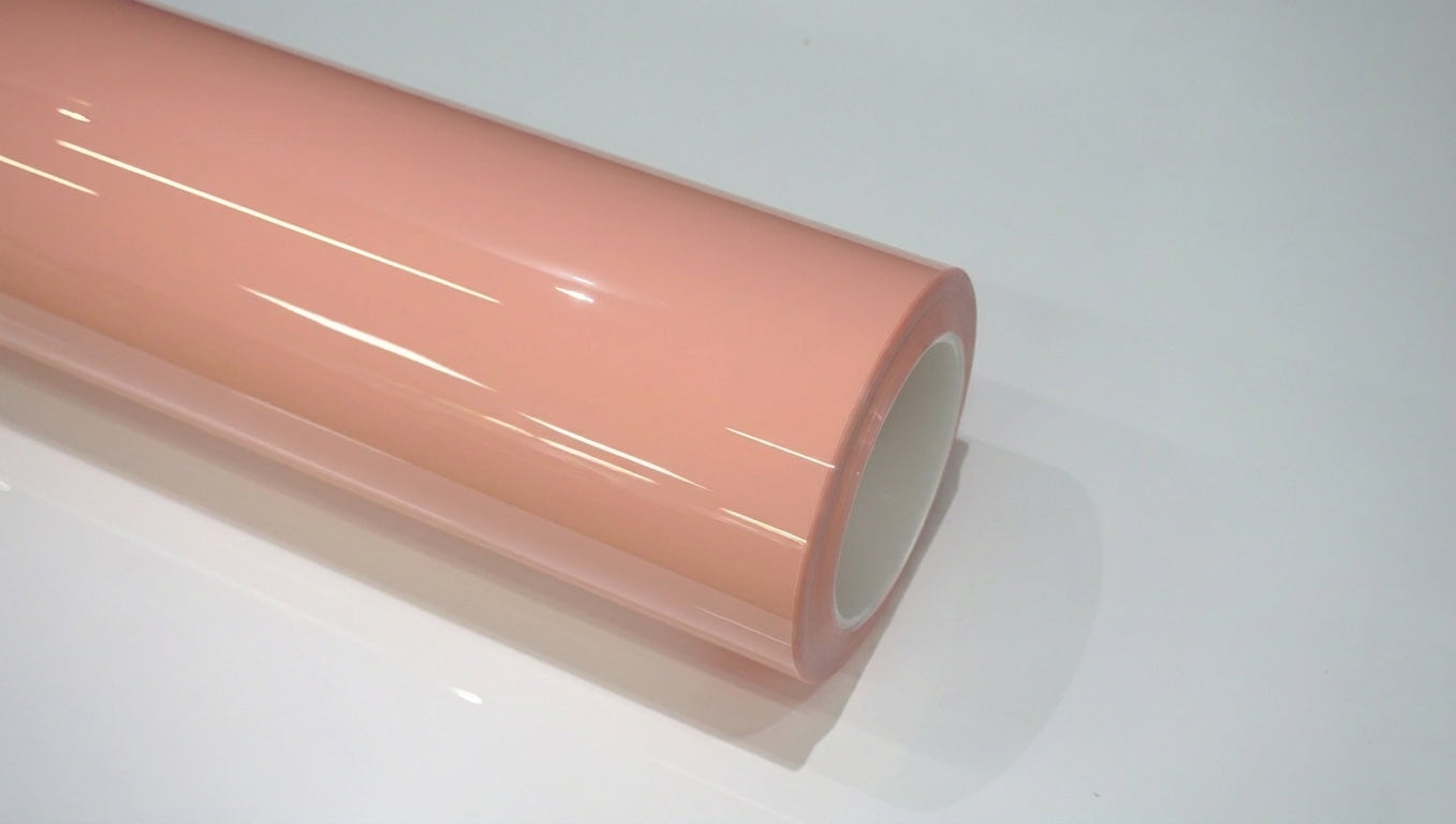 carnation-pink roll