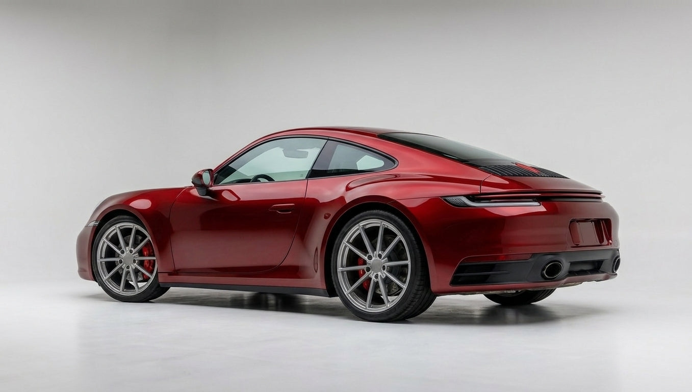 Crimson Red - back 3/4