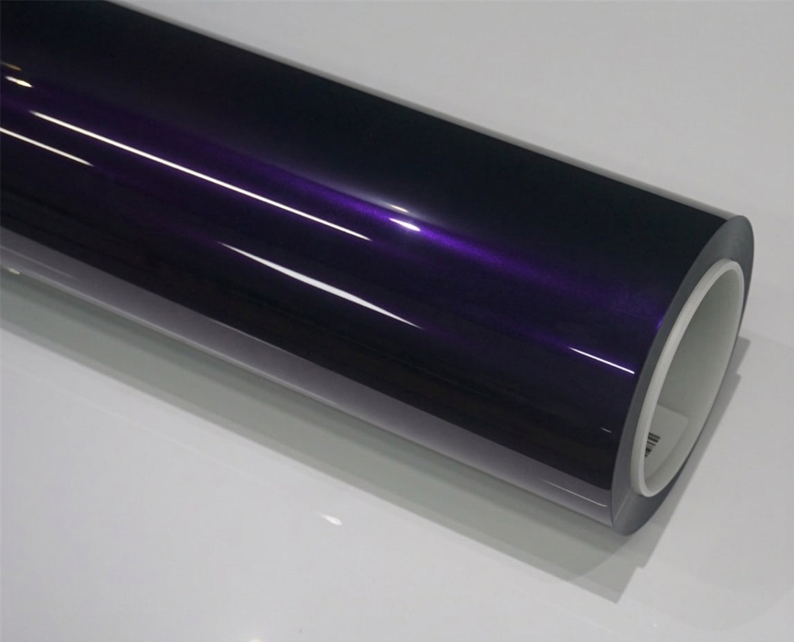 metallic midnight purple roll