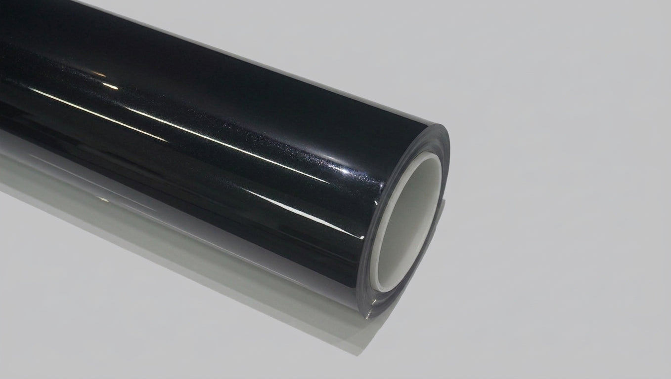 metallic-black roll