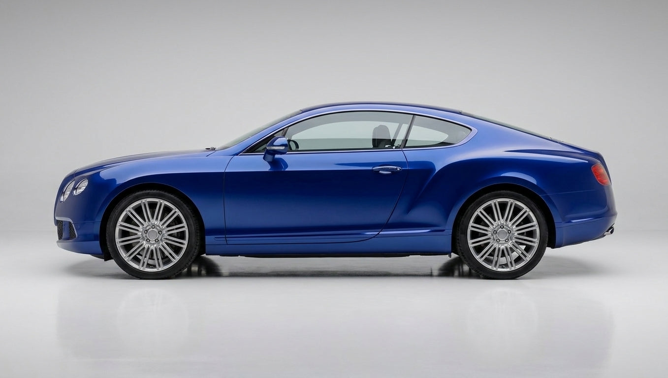 metallic-blue side