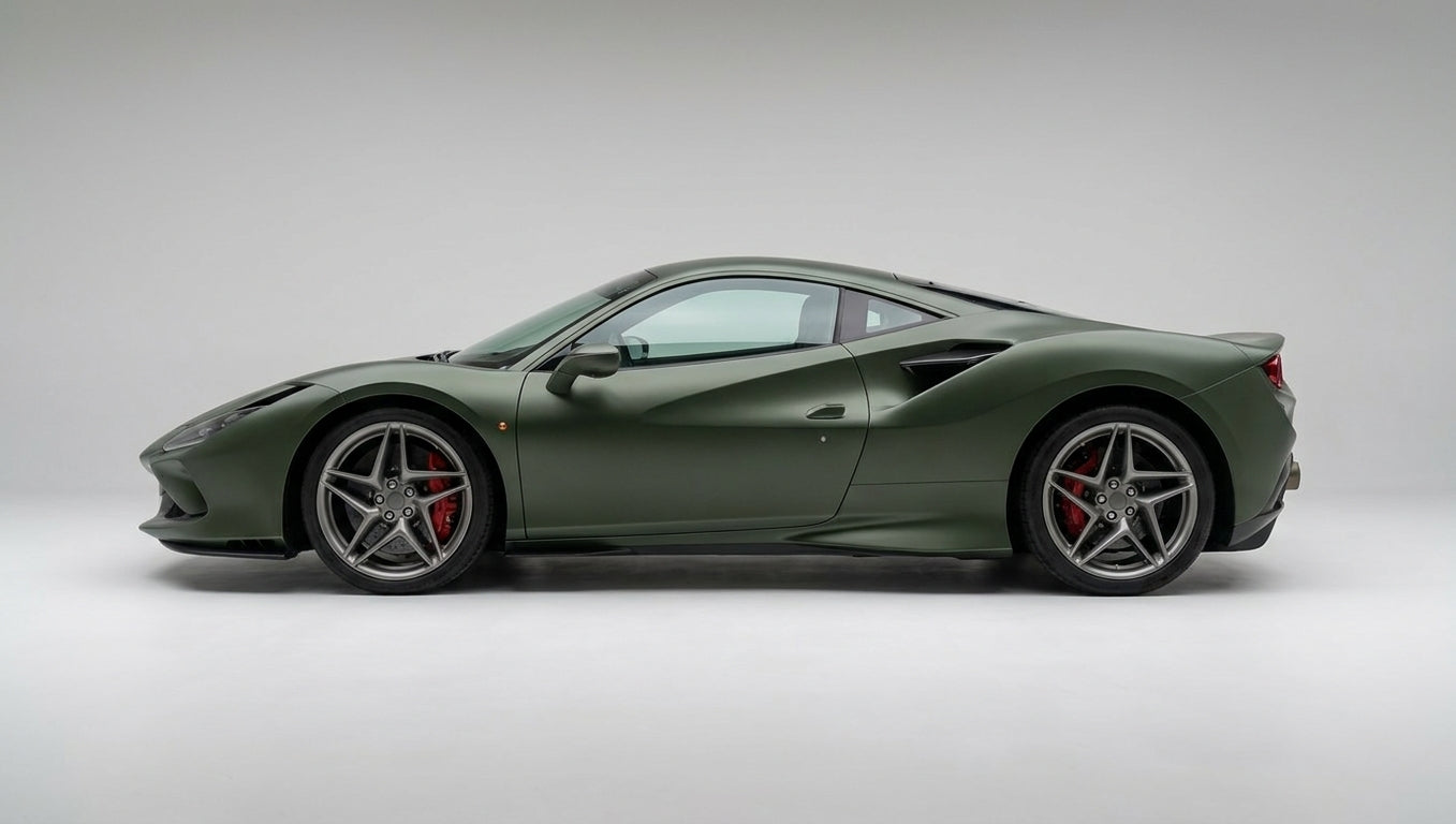 satin-army-green side