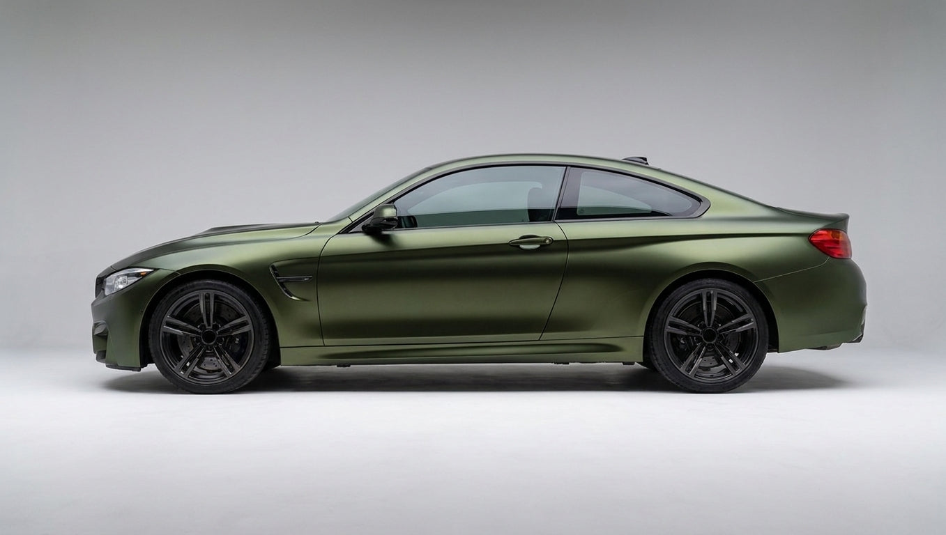 satin-gold-green side