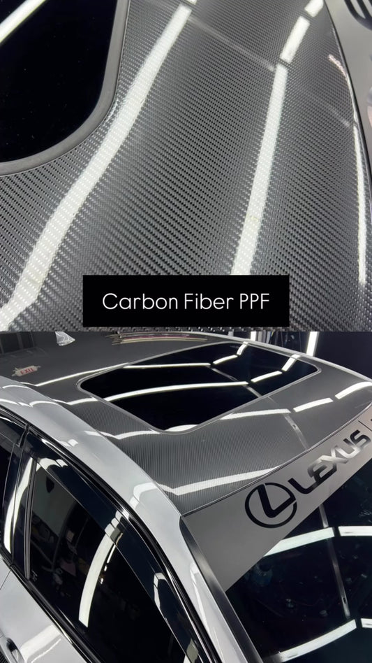 Color Paint Protection Film (PPF) 60" - 6D Carbon Fiber