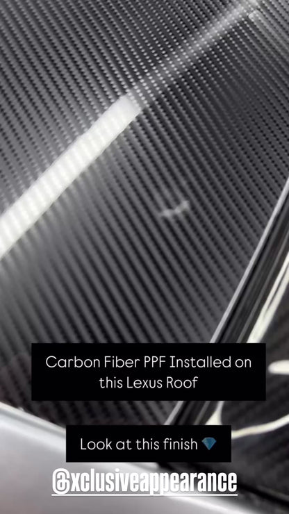 Color Paint Protection Film (PPF) 60" - 6D Carbon Fiber